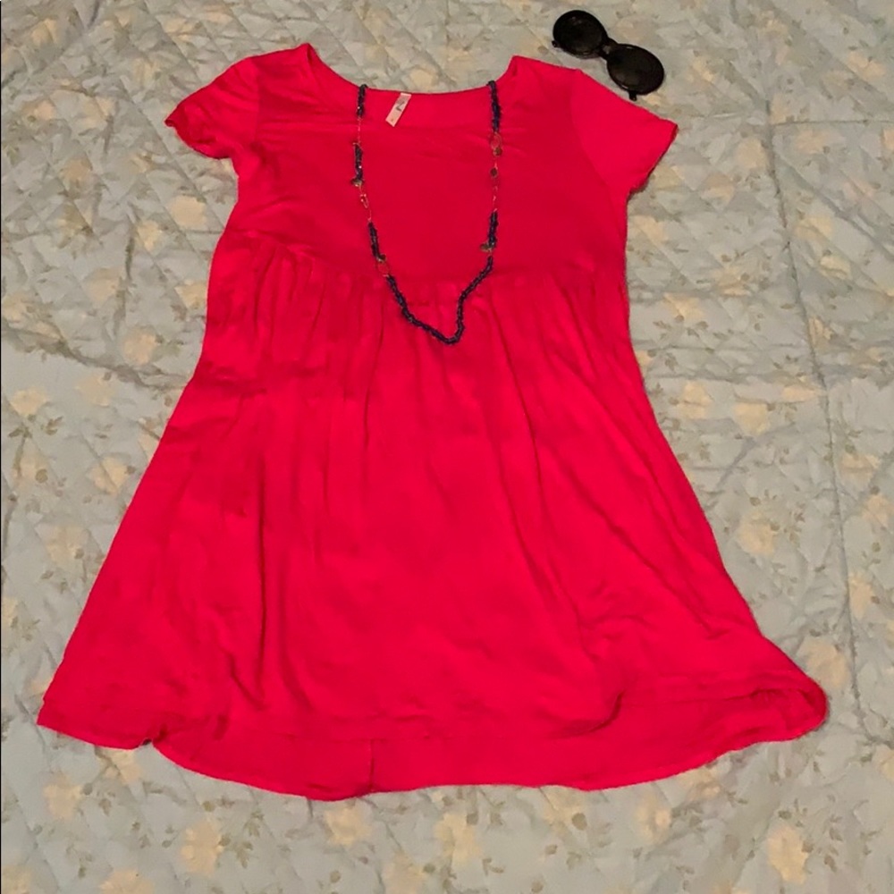 Size Small Hot Pink Umgee Babydoll Dress